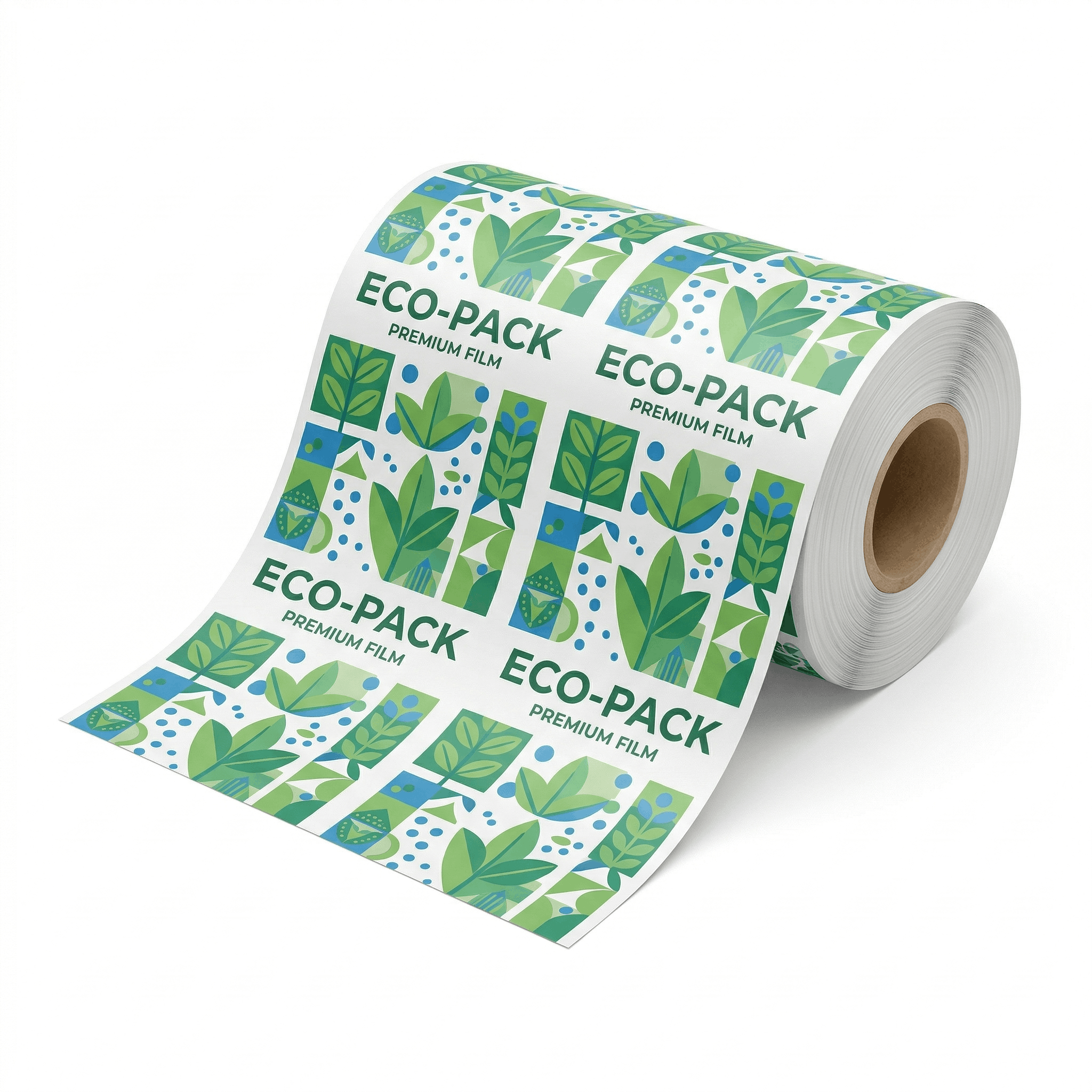 flexible packaging film roll for automatic packaging machine supply