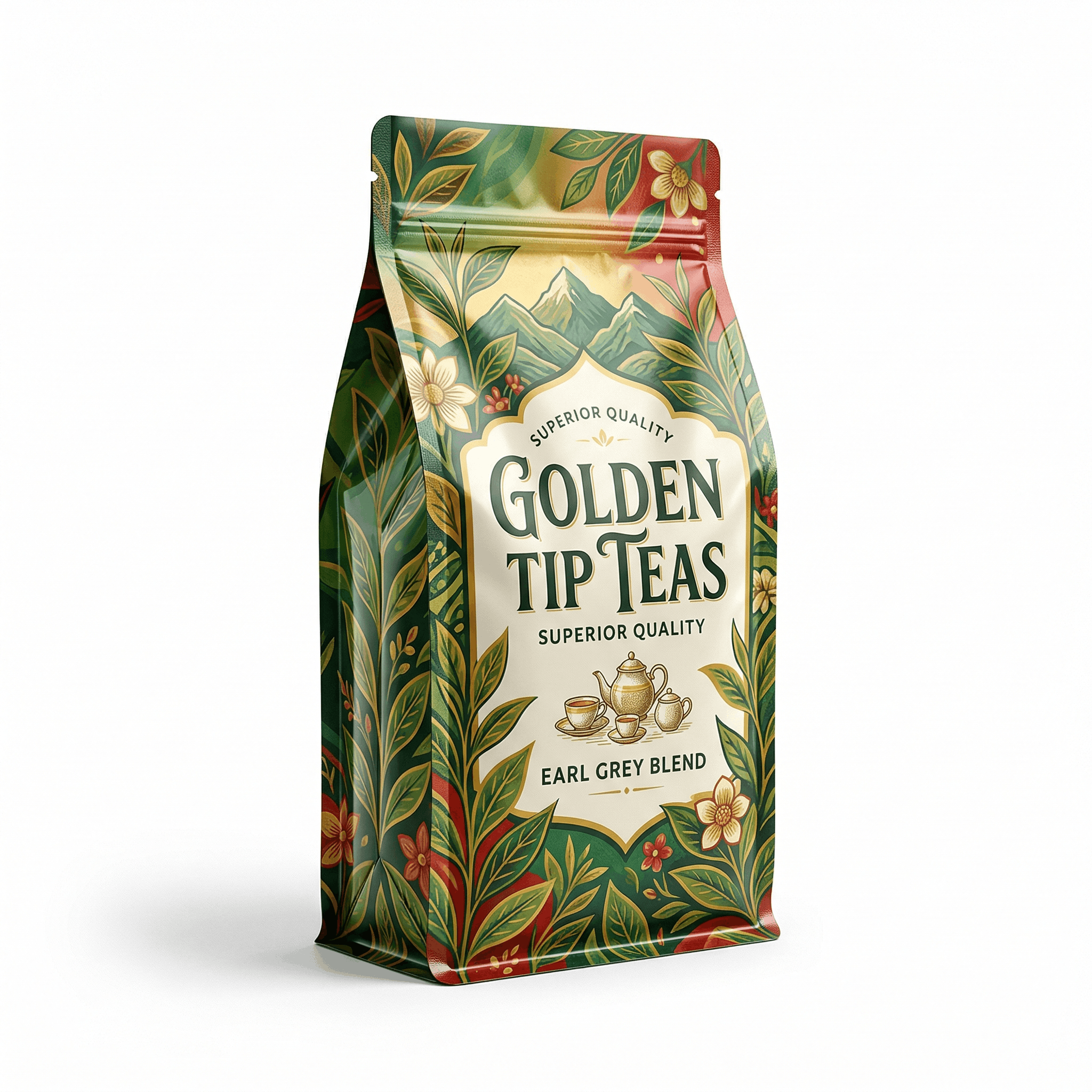 side gusset coffee bag with custom printing and high capacity structure